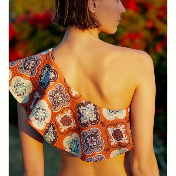 Juan de dios reversible bikini set: Terracota Mosaic - Mint - Picture 4 of 9